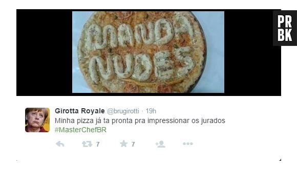 A internet ainda não esqueceu os nudes e incorporou a piada ao "MasterChef Brasil 2015"