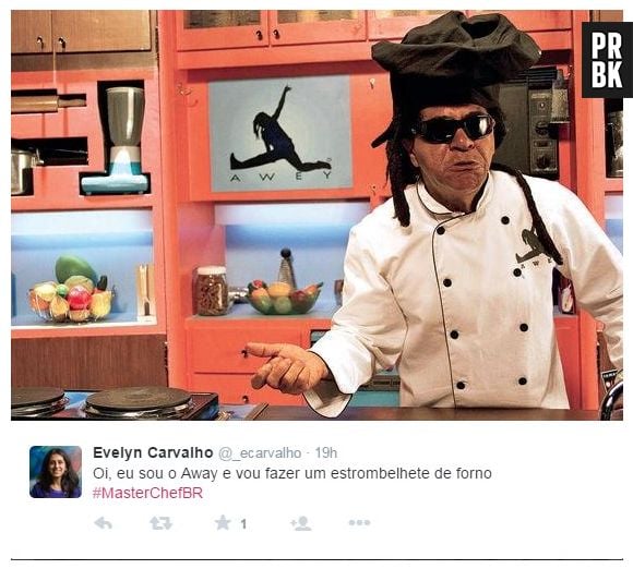 Já imaginou se Way entra na competição de "MasterChef Brasil 2015"?! A galera do Twitter já!
