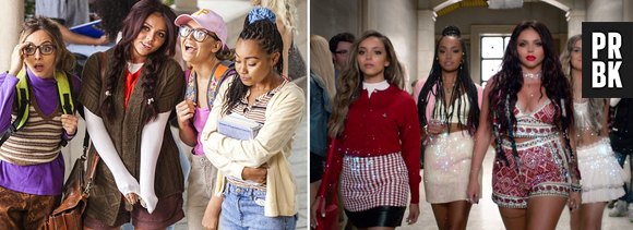 Little Mix no clipe da música "Black Magic"