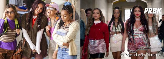 Little Mix no clipe da música "Black Magic"