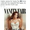 Kim Kardashian divulga capa de Caitlyn Jenner na Vanity Fair em seu Twitter e demonstra carinho