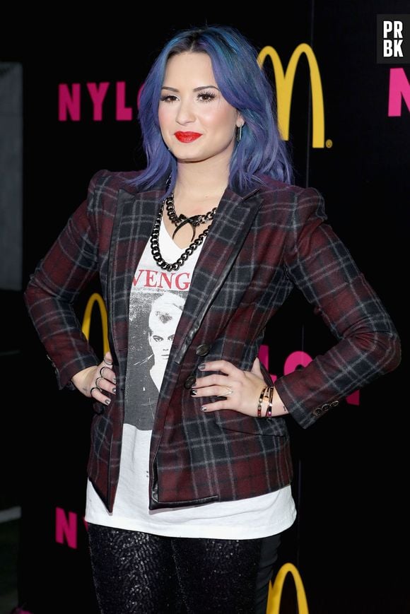 Demi Lovato foi convidado para o evento da "Nylon"