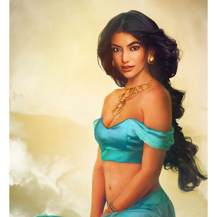  Se Jasmine &amp;eacute; linda assim na vida real, imagina o Aladdin 