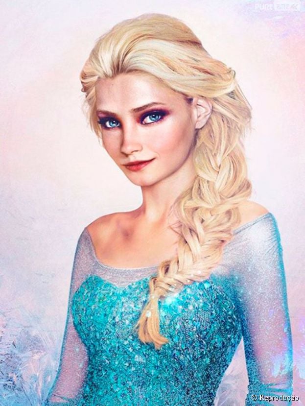 A princesa da Disney Elza, saiu de Frozen e foi direto para os nossos cora&ccedil;&otilde;es!