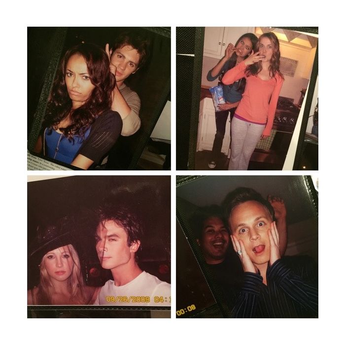  Os atores de &quot;The Vampire Diaries&quot; sempre se divertiram durante as grava&amp;ccedil;&amp;otilde;es 