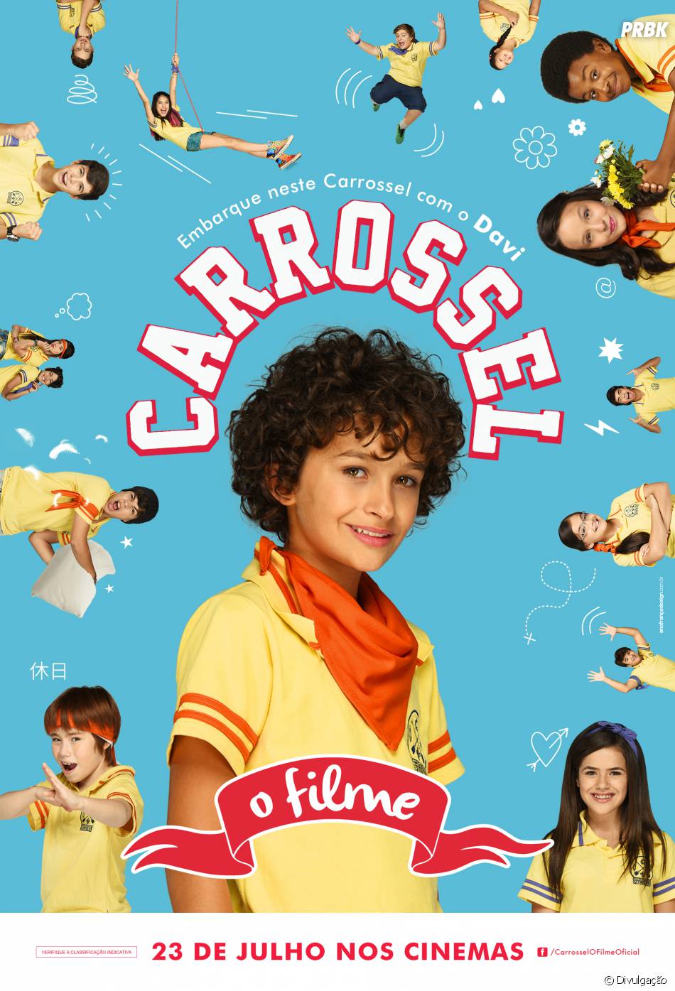 Carrossel o filme traz guilherme seta como davi purebreak