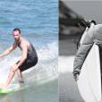 O ator brasileiro e astro do filme hollywoodiano "300", Rodrigo Santoro, ja contou que um dos maiores prazeres que tem em sua vida é praticar o surfe