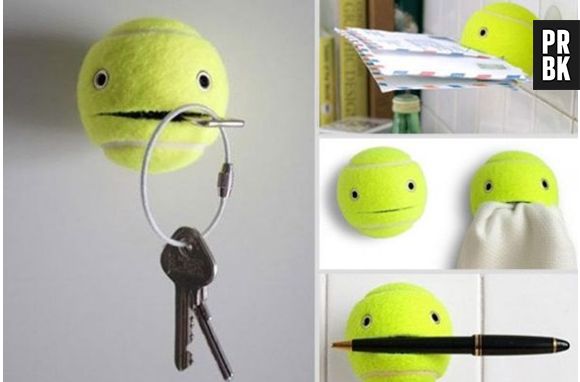 Aquela bolinha de Tenis pode ser muito mais útil, não?