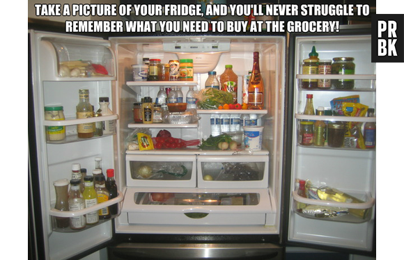 Vai no mercado e não quer fazer uma lista? Tire uma foto da sua geladeira e facilite mais as coisas