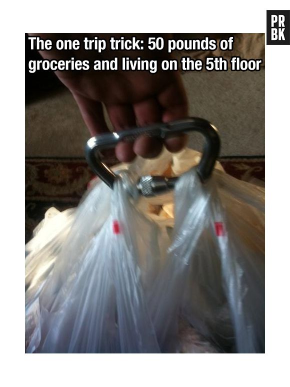 Isso vai te ajudar bastante na hora de carregar suas compras