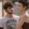 Cobra (Felipe Simas) diz que ele e Jade (Anaju Dorigon) precisam de tempo antes de casar em "Malhação"