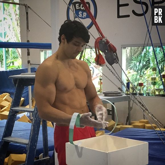 Chico Barreto além do esporte e com um corpo invej[avel