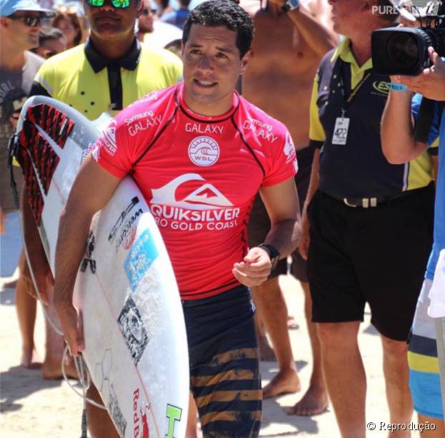 Adriano de Souza, o Mineirinho, lidera o ranking mundial no Circuito Mundial de Surf 2015&nbsp;