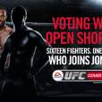 Votação para quem figuraria ao lado de Jon Jones em "EA Sports UFC"