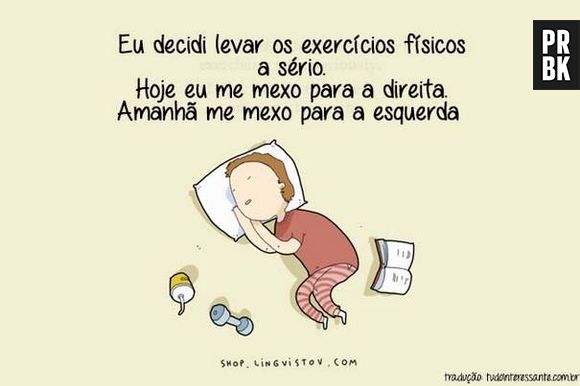 Só um bom preguiçoso entende como é bom fica deitado