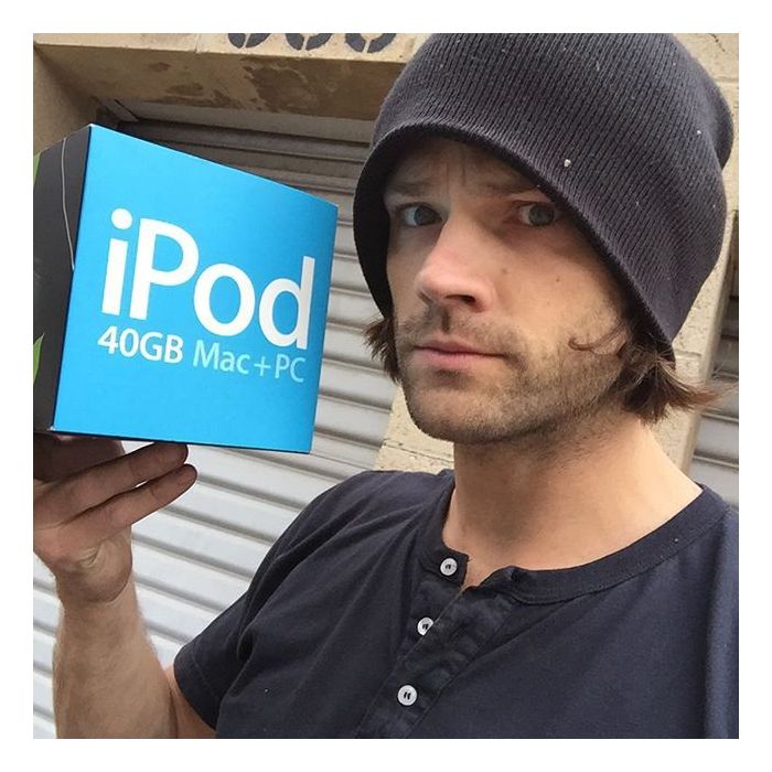  Jared Padalecki, o Sam de &quot;Supernatural&quot;, anda postando frequentemente no Instagram 