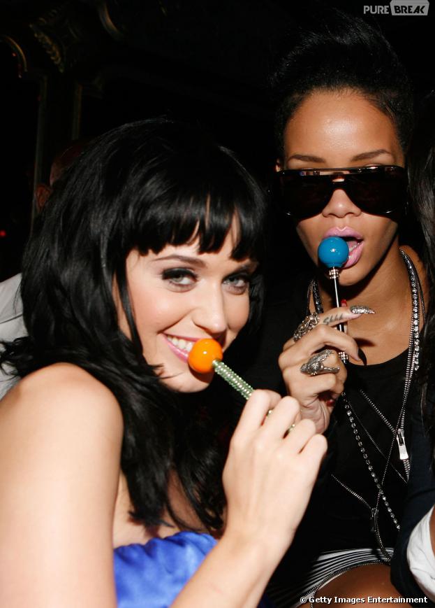 Rihanna e Katy Perry juntas em um dueto musical?! Sim! As cantoras já estão a procura da letra perfeita