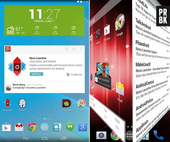 Android mais bonito: Nova Launcher