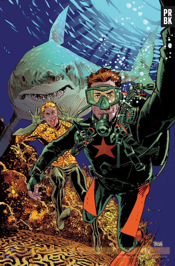 Agora até o Aquaman já pode tirar uma fotinho na água