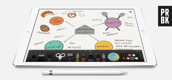 Com a Apple Pencil, nova caneta stylus, que vem acompanhada ao iPad Pro, você terá uma ajudinha extra na hora de fazer todas as tarefas utilizando os programinhas básicos