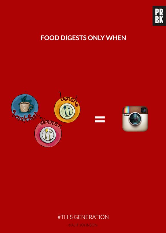 Comer só tem graça se for para compartilhar no Instagram!