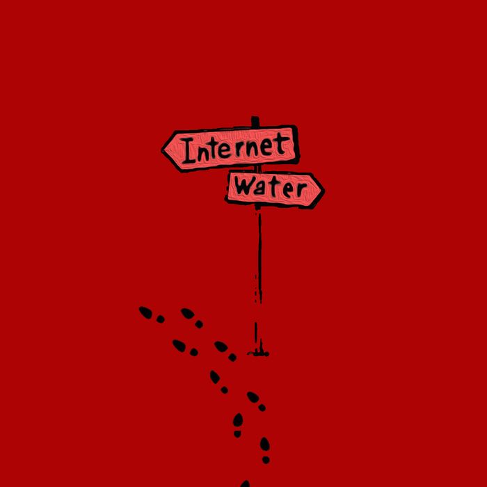 Água é importante, mas não tanto quanto a internet!