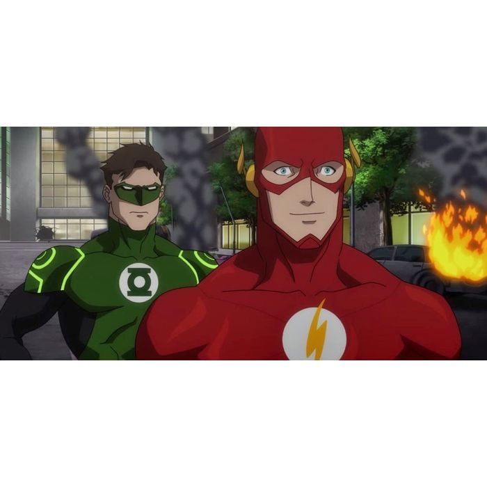 Os quadrinhos já mostraram que Flash e Lanterna Verde têm uma amizade bastante verdadeira também