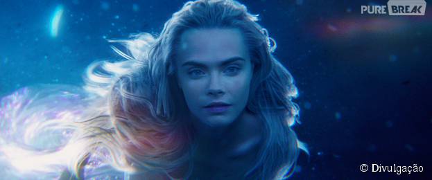 Cara Delevingne aparece mais linda do que nunca na pele de uma sereia, em "Peter Pan"