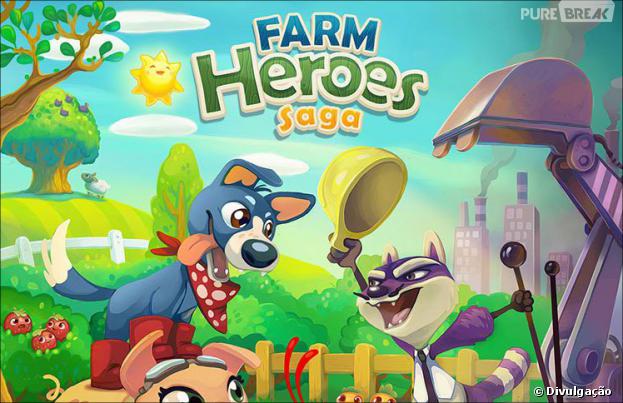 "Farm Heroes Saga" é o novo "Candy Crush"