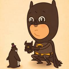 Batman, Capitão América, Thor e outros heróis da cultura pop ganham ilustrações super divertidas!