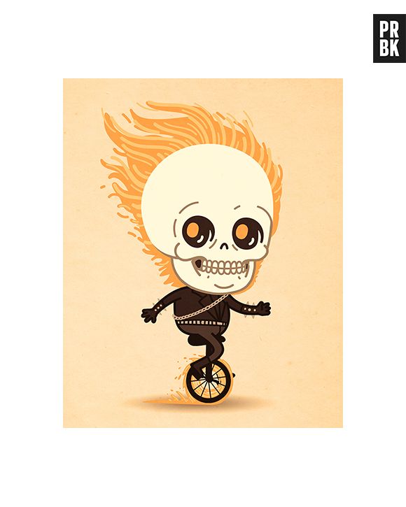 O que é o Motoqueiro Fantasma sem a sua moto?