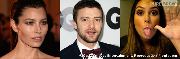 Segundo revista norte-americana, Thaila Ayala seria o pivô da separação de Justin Timberlake e Jessica Biel