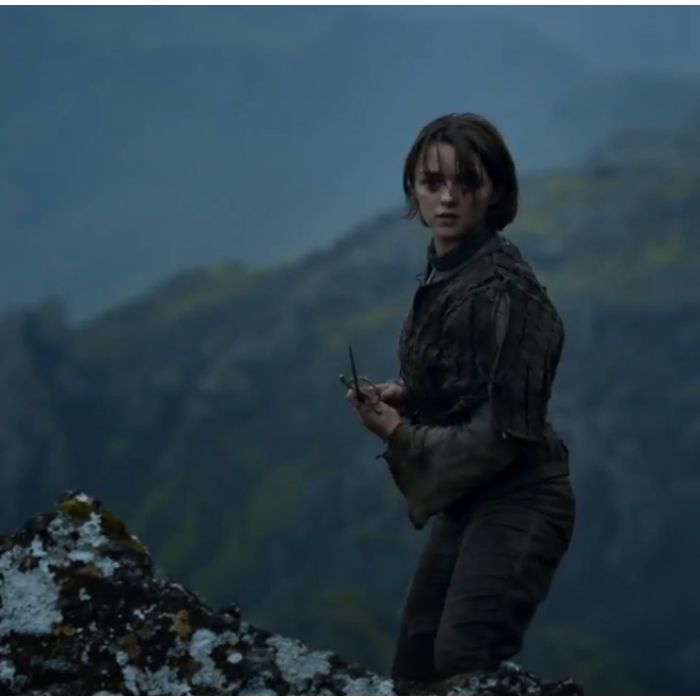 Em &quot;Game of Thrones&quot;, Arya (Maisie Williams) continua treinando para se vingar