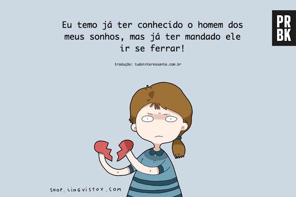 Será que você já deixou sua cara metade passar?