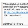 Cuidado com o vírus no Whatsapp: mensagem de emojis grátis estão infectando vários aparelhos!