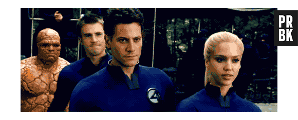 Quarteto Fantástico forma uma panelinha de escola