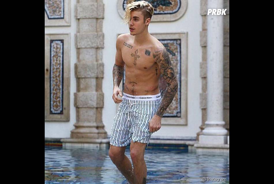 E Que Tal Uma Foto Do Justin Bieber Depois De Curtir Uma Piscina Purebreak