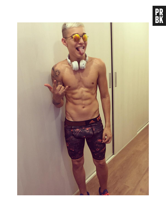 MC Gui entrou para o cross fit e logo mostrou o resultado para os fãs. Arrasou!