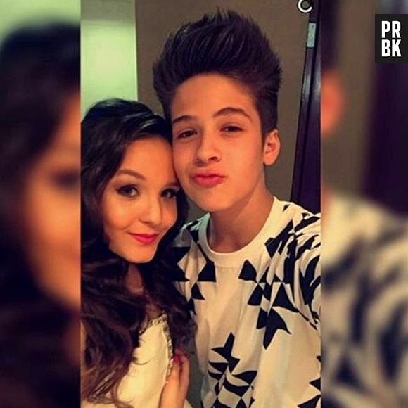 Larissa Manoela, que vive as gêmeas Isabella e Manuela, em "Cúmplices de um Resgate", do SBT, não desgruda de seu parceiro de cena, João Guilherme Ávila! Mas garante: "Só amizade", será?