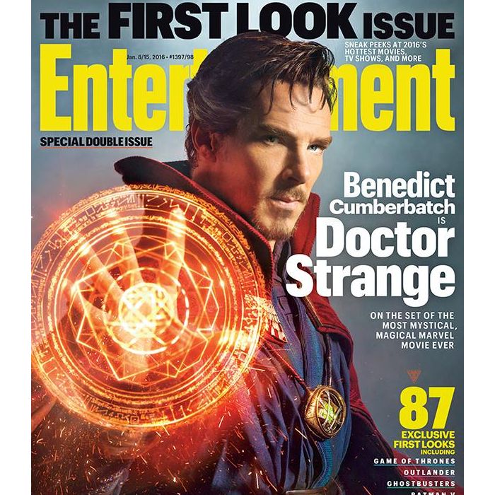 De &quot;Doutor Estranho&quot;, Benedict Cumberbatch aparece como o protagonista em pôster oficial!   