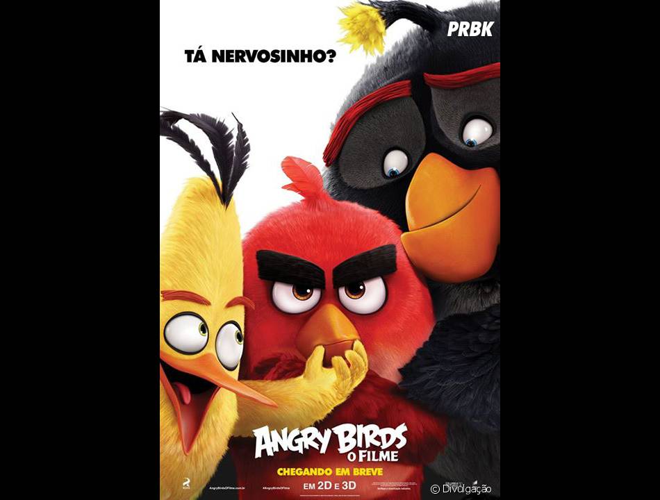 &quot;Angry Birds - O Filme&quot; estreia em 12 de maio