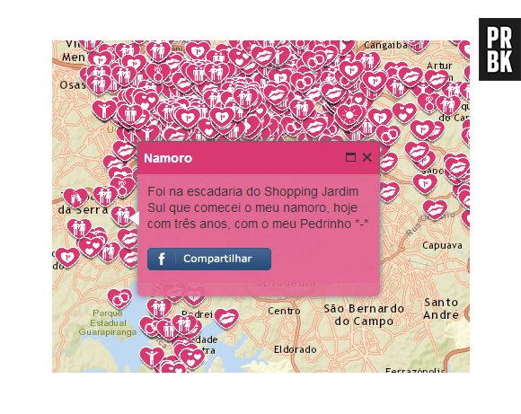 "Mapa do Amor" prova que existe sim amor na capital paulista