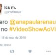 Do "Vídeo Show": as ex-"BBB" Ana Paula e Anamara foram aprovadas por parte do público do Twitter!
