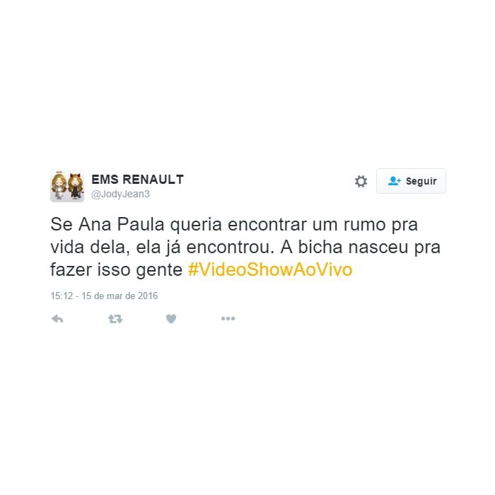 Do &quot;Vídeo Show&quot;: fãs já pedem que Ana Paula, ex-&quot;BBB16&quot;, seja fixa na atração da Globo
