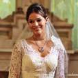 Na novela "Em Família", Helena (Bruna Marquezine) adiantou o casamento com Laerte (Guilherme Leicam) por causa da sua gravidez