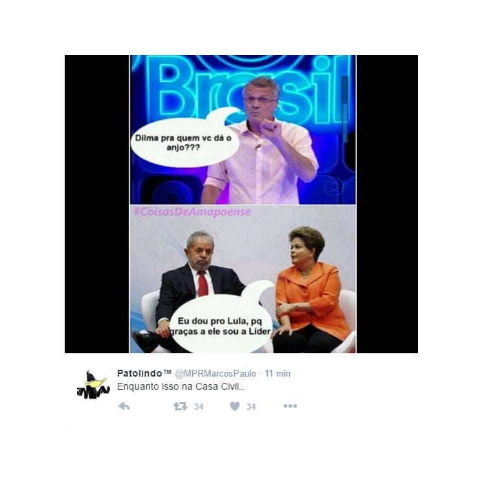 É política ou &quot;Big Brother Brasil&quot;, hein? Lula vira ministro da Casa Civil no governo Dilma Rousseff e redes sociais piram