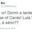 Até a série "House of Cards" virou piada após Lula ser nomeado ministro da Casa Civil