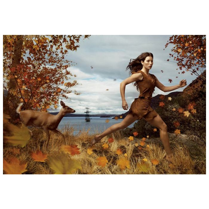  Jessica Biel como Pocahontas 
