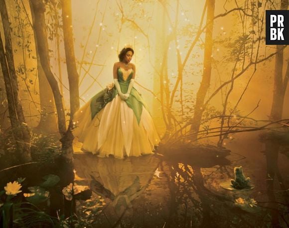 Jennifer Hudson como a princesa Tiana