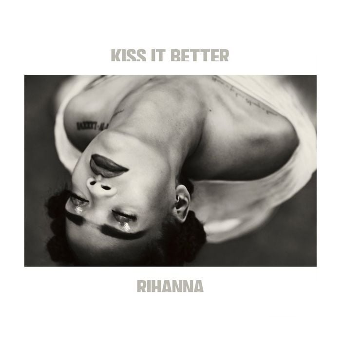 Rihanna na capa do single &quot;Kiss It Better&quot;